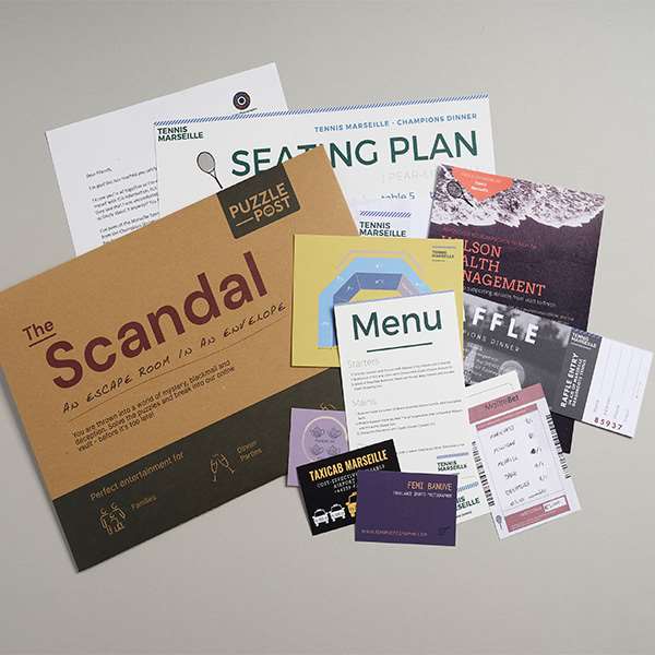 Escape Room in an Envelope